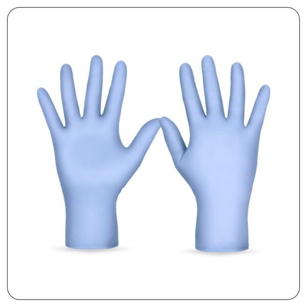 Gloves Nitrile Blue Pf / Medical Disposable Gloves / Size S /  Everfit / Powder Free - Image 2
