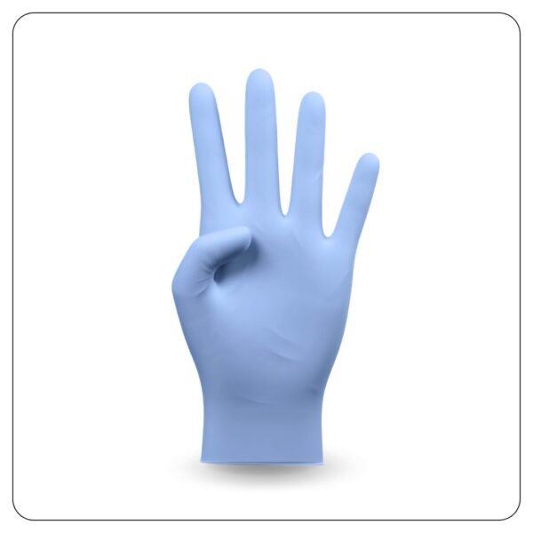 Gloves Nitrile Blue Pf / Medical Disposable Gloves / Size S /  Everfit / Powder Free - Image 3