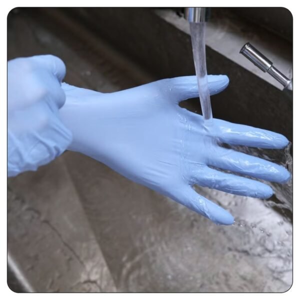 Gloves Nitrile Blue Pf / Medical Disposable Gloves / Size S /  Everfit / Powder Free - Image 5