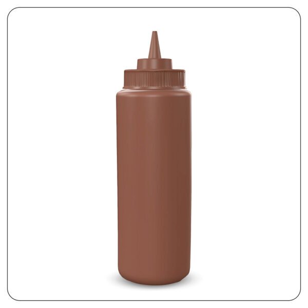 Brown Wide Mouth Squeeze 32 Oz