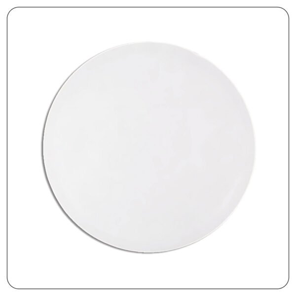 16" White Corrugated Pizza Circle