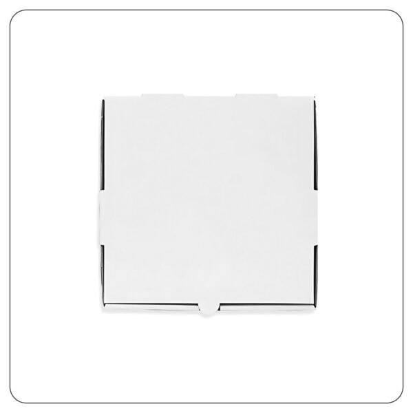 12x12x2 Corrugated Plain Pizza Box Bulk Pack Kraft - Image 2