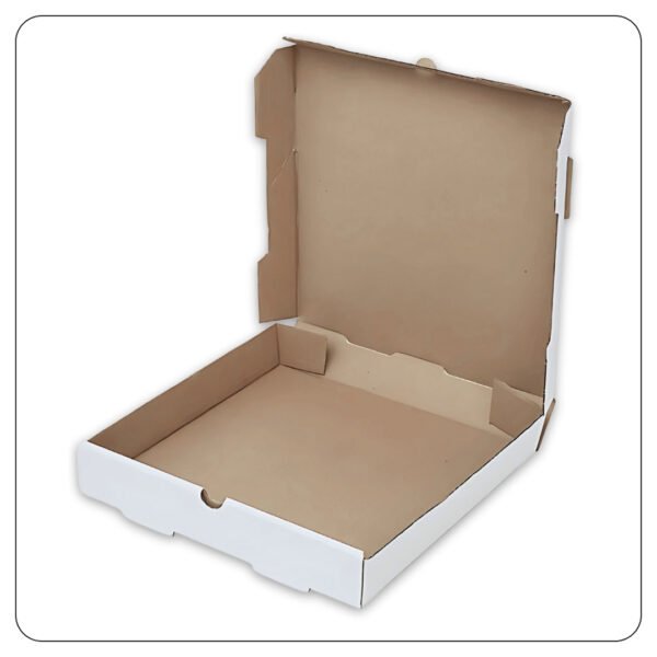 18x18x2 Corrugated Plain Pizza Box Bulk Pack Kraft - Image 3