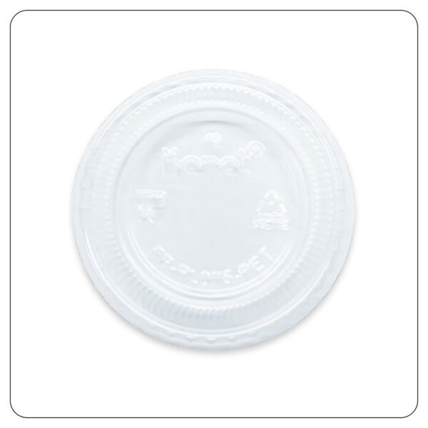 Lid Portion Cup / Lid Pet Clear 3.25 Oz, 4 Oz, 5.5 Oz Oz