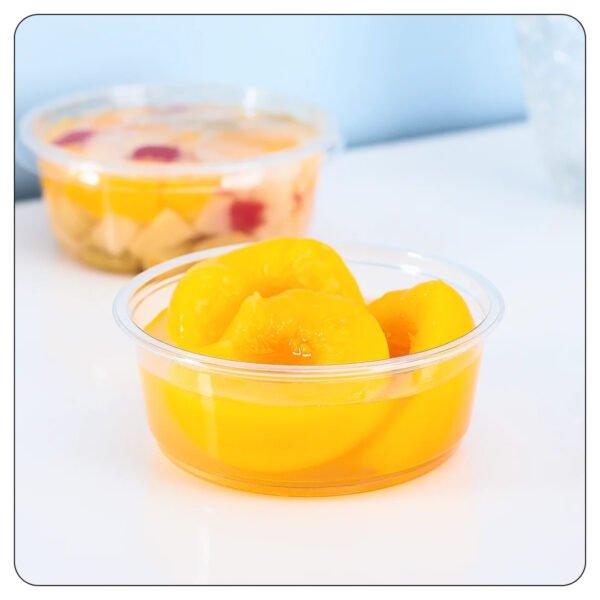Soup Container Clear 8 Oz With Lids - Image 5