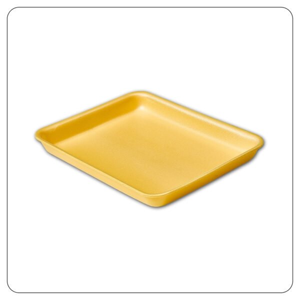 FOAM TRAY YELLOW 4P