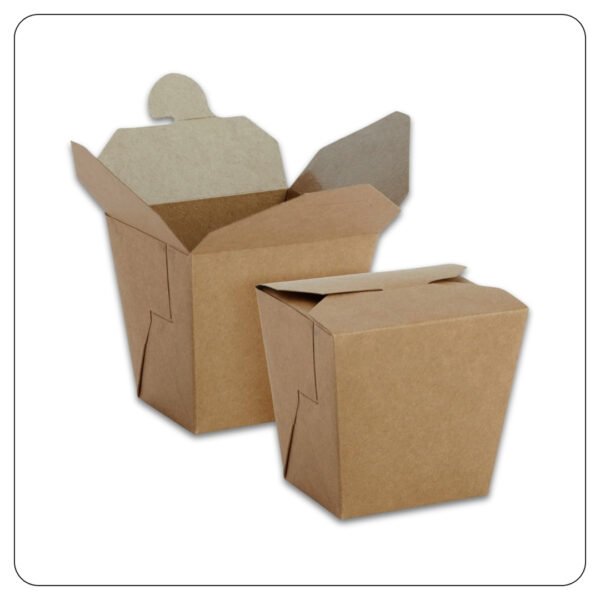 16 Oz. Kraft Microwavable Paper Take-Out Container
