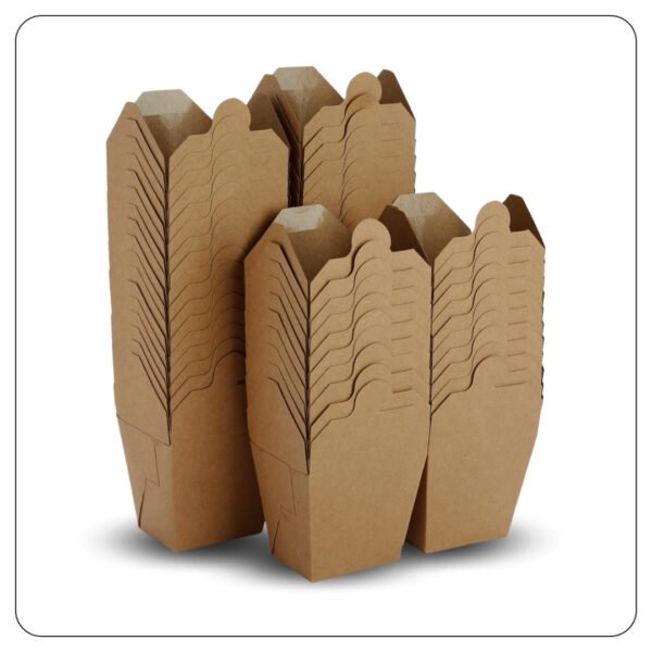 16 Oz. Kraft Microwavable Paper Take-Out Container - Image 2